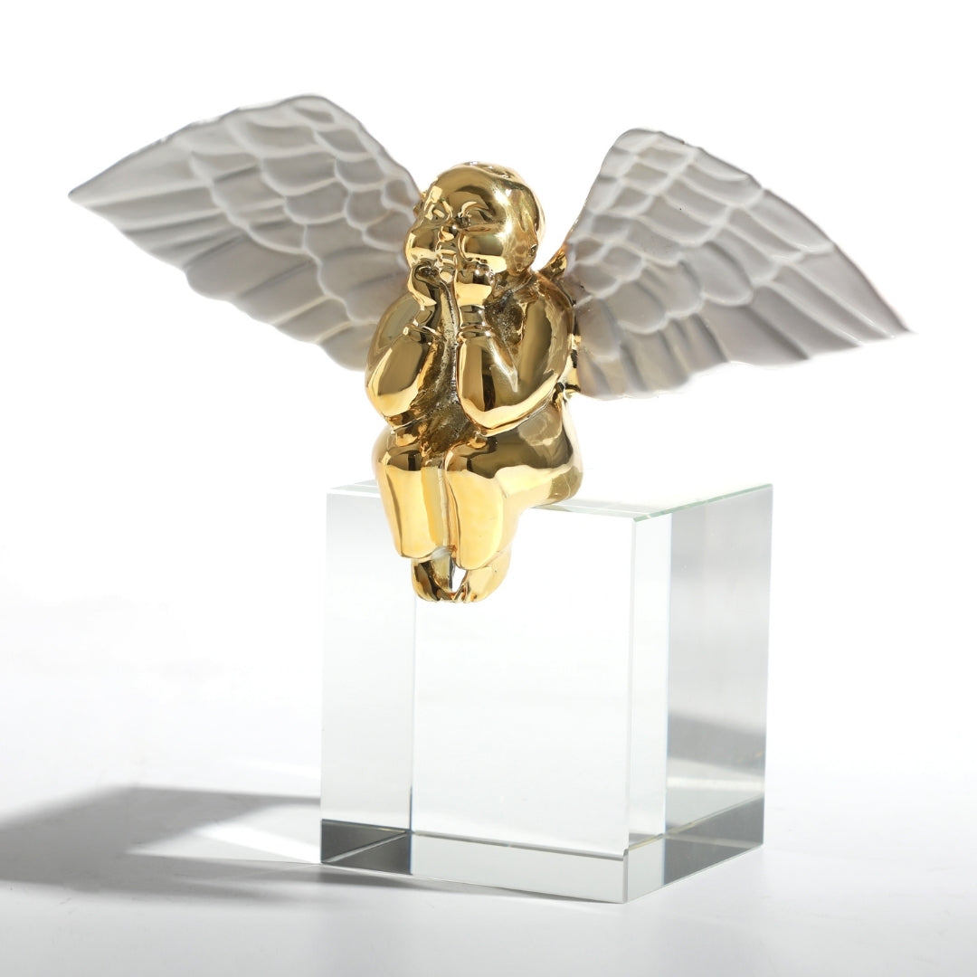 Golden Angel Elegance Desktop Figurine