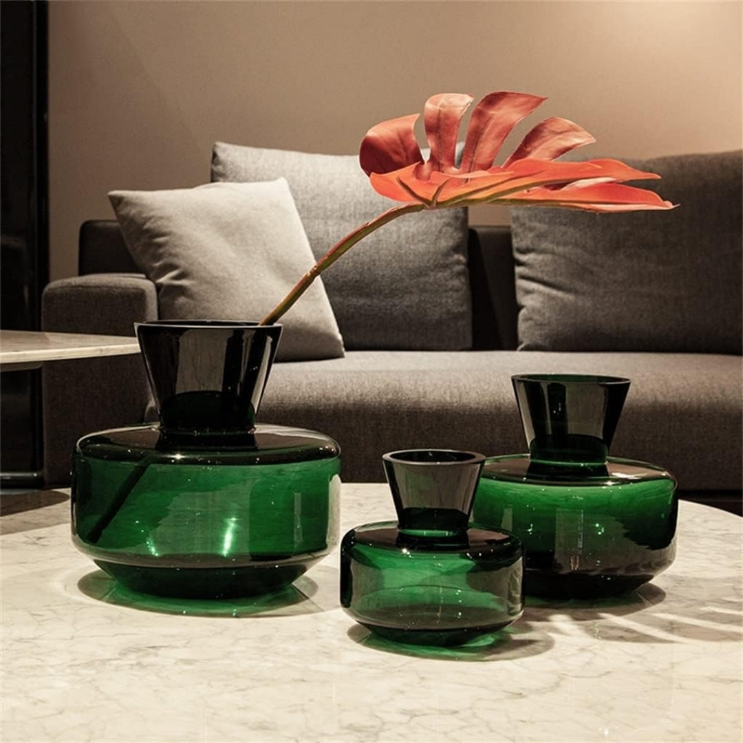Meadow Symphony Glass Elegance Vase