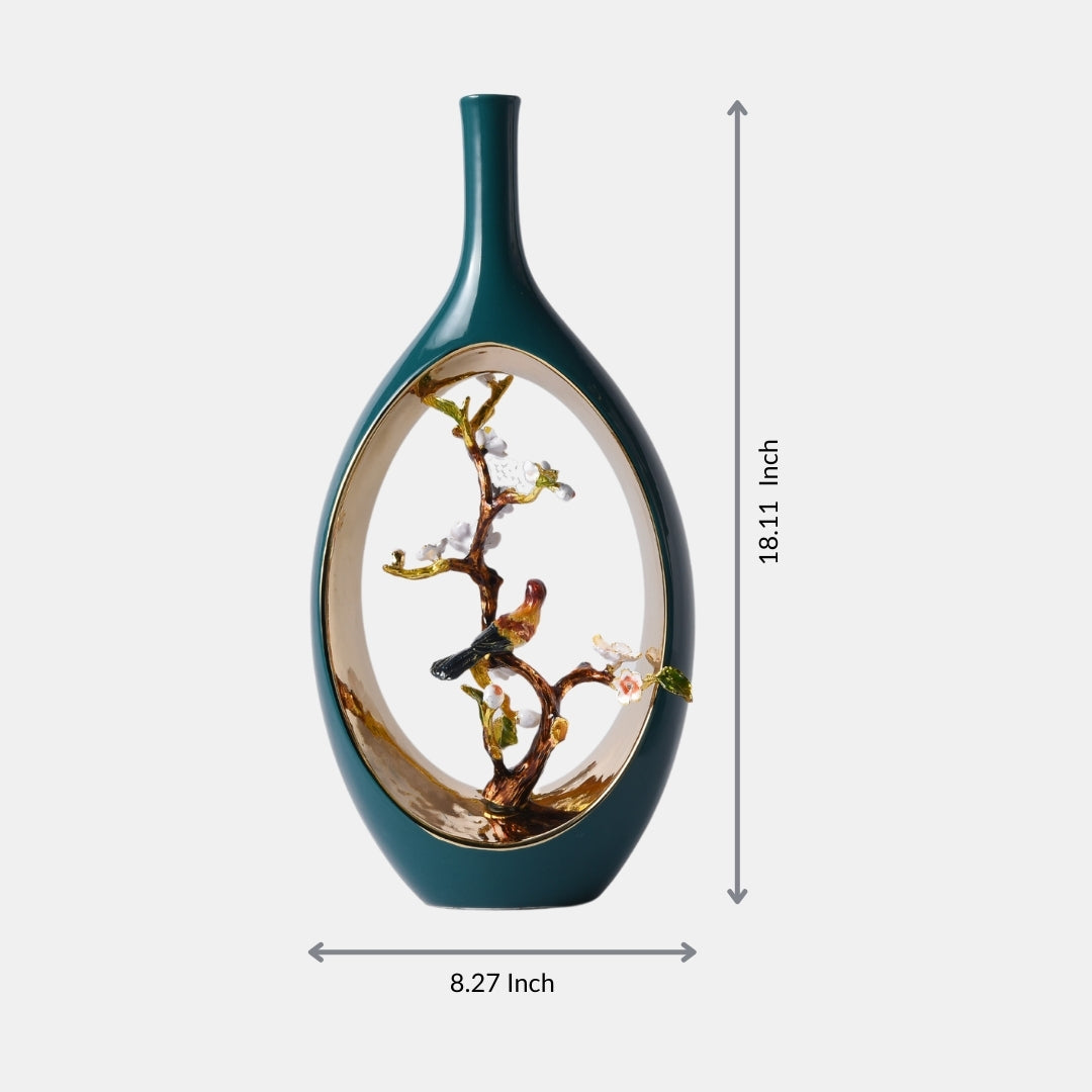 Blossom Haven Decorative Vase