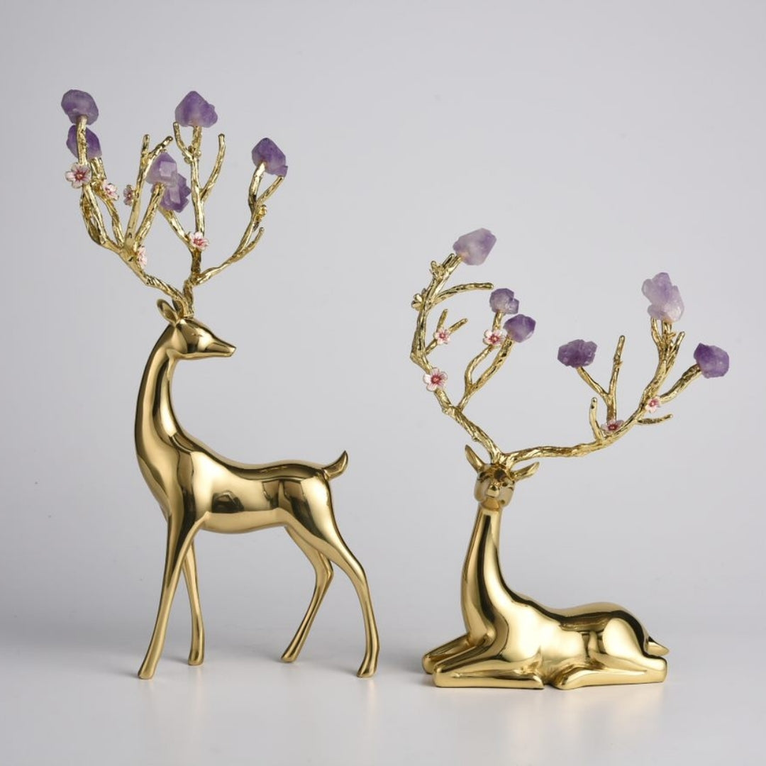 Gilded Lavender Serenity Ornament