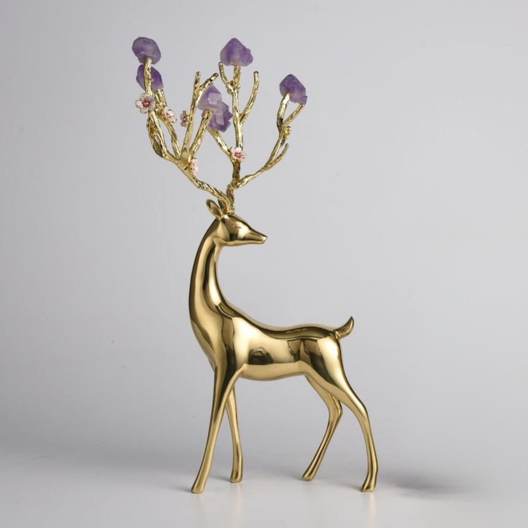 Gilded Lavender Serenity Ornament