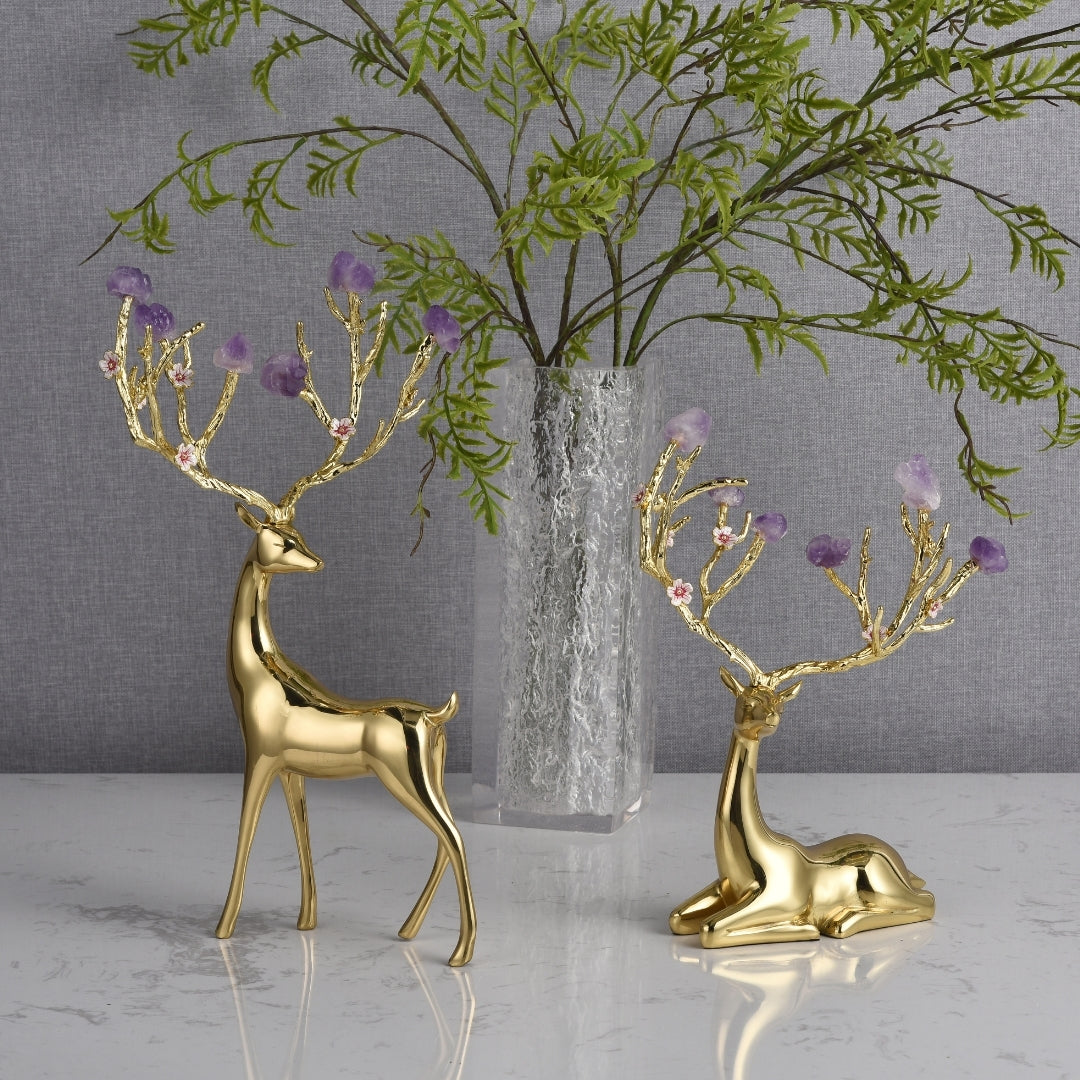 Gilded Lavender Serenity Ornament