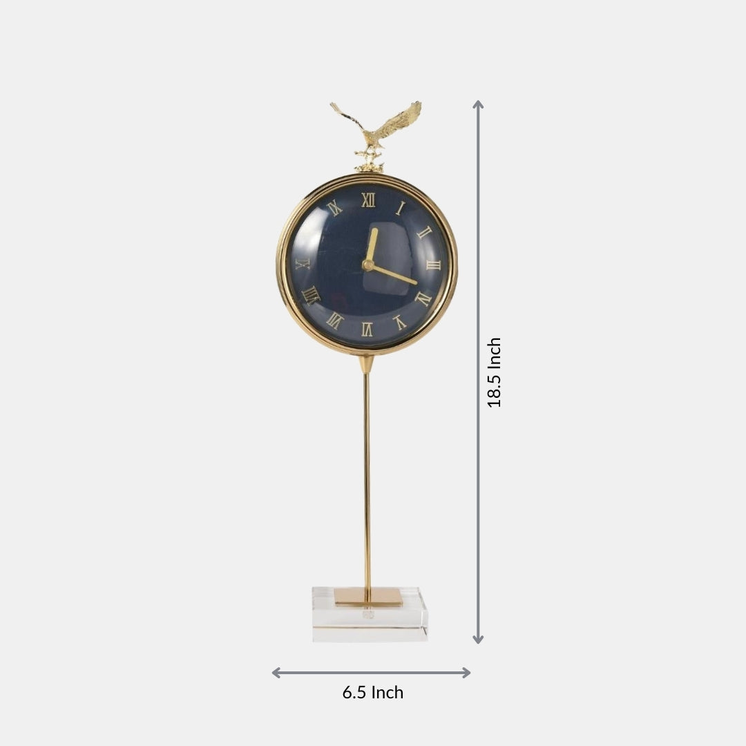 Eagle Regal Timepiece Clock Ornament