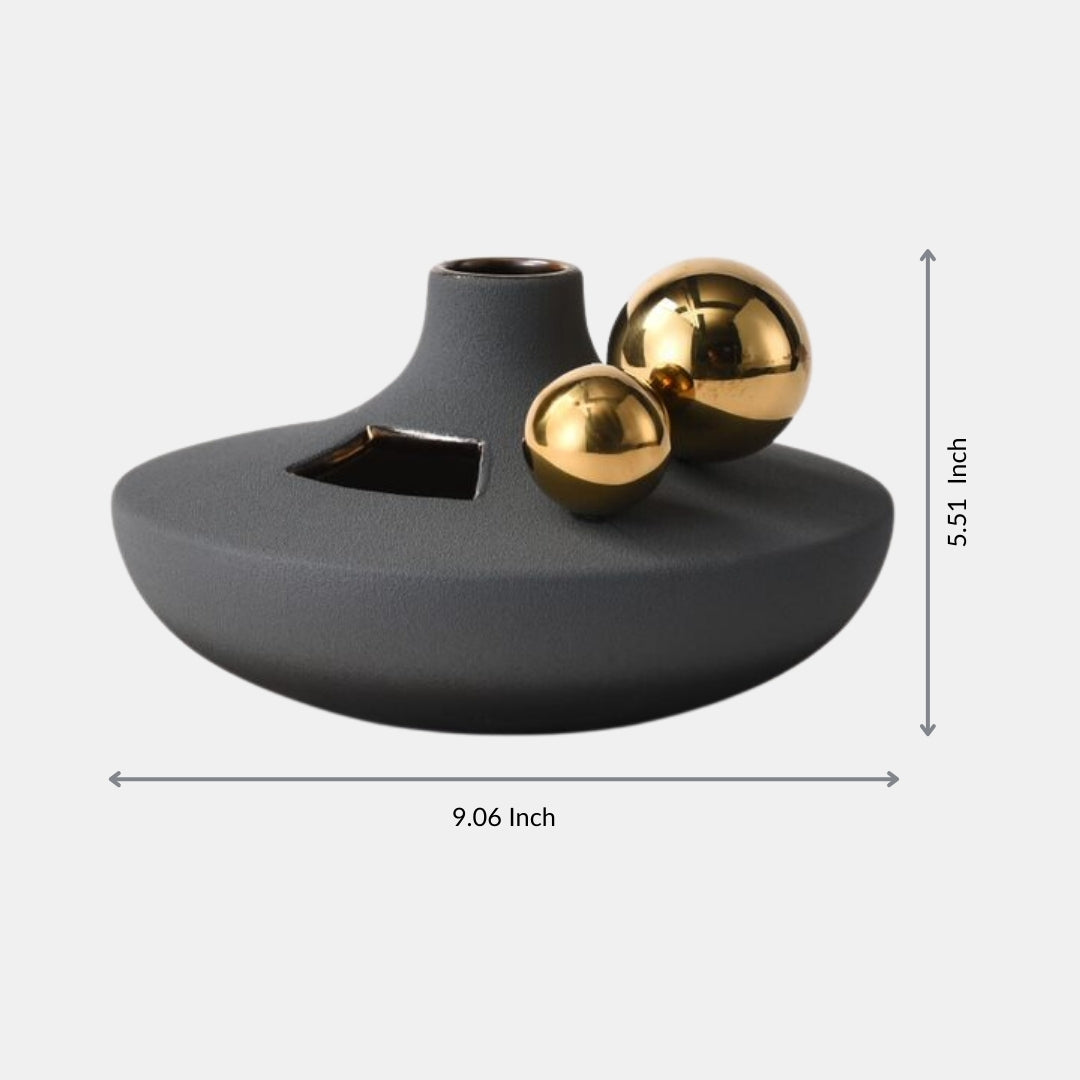 Lustrous Harmony Flower Vase