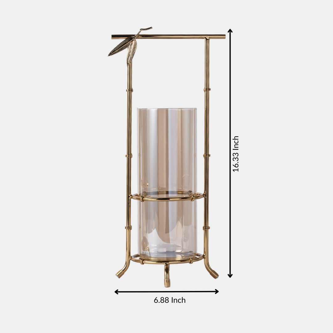 Opulant Oasis Flower Vase