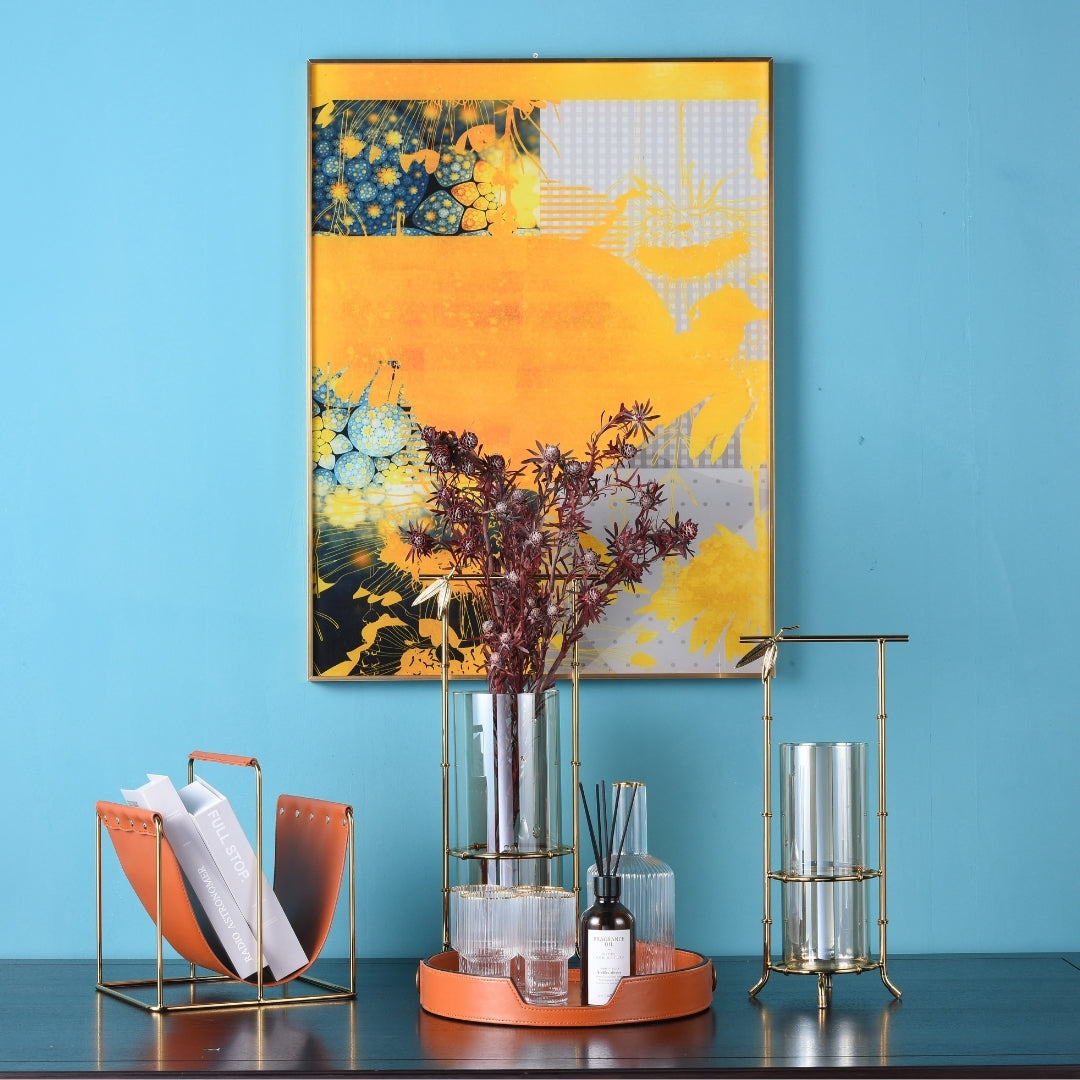Opulant Oasis Flower Vase