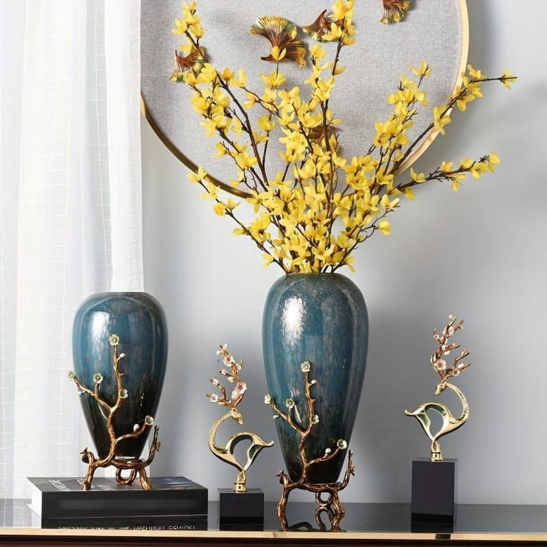 Celestial Elegance Flower Vase