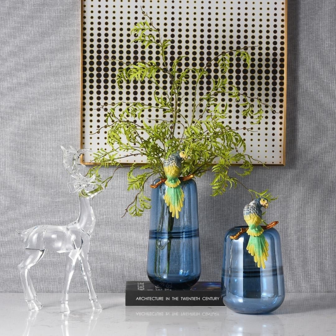 Avian Adornments Flower Vase