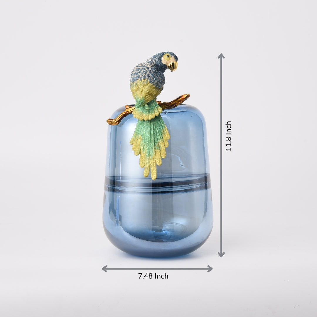 Avian Adornments Flower Vase