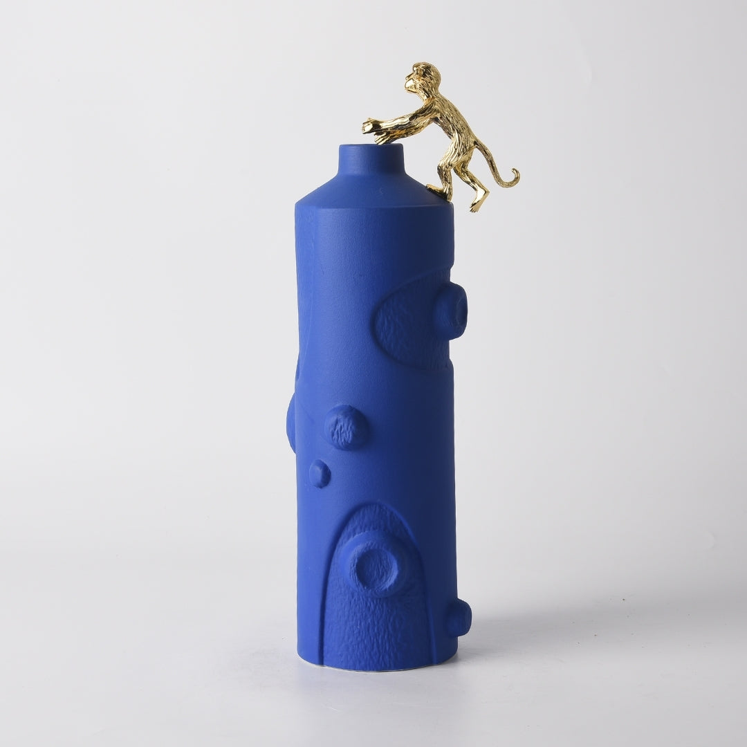 Contemporary Primate Flower Vase