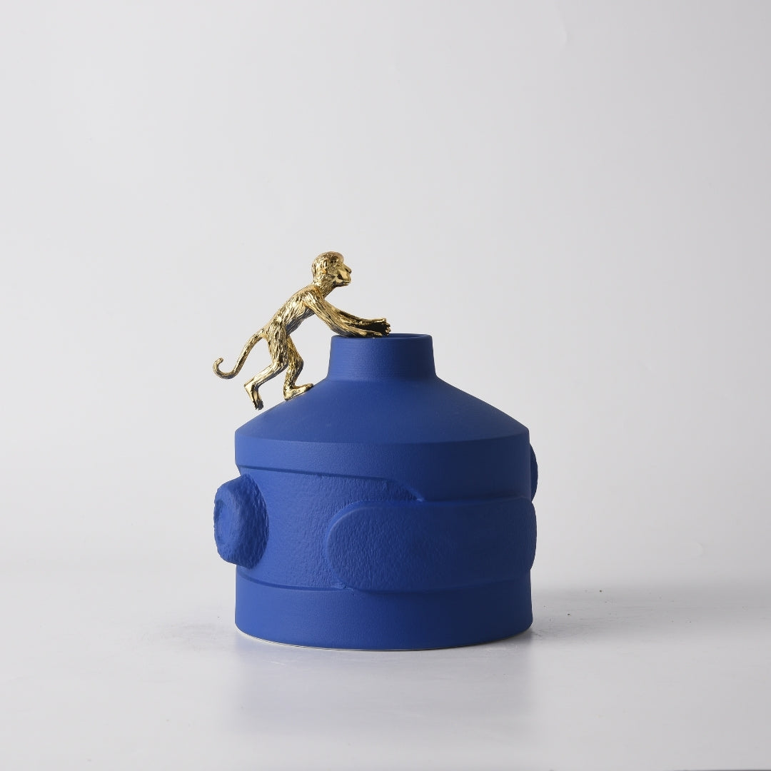 Contemporary Primate Flower Vase