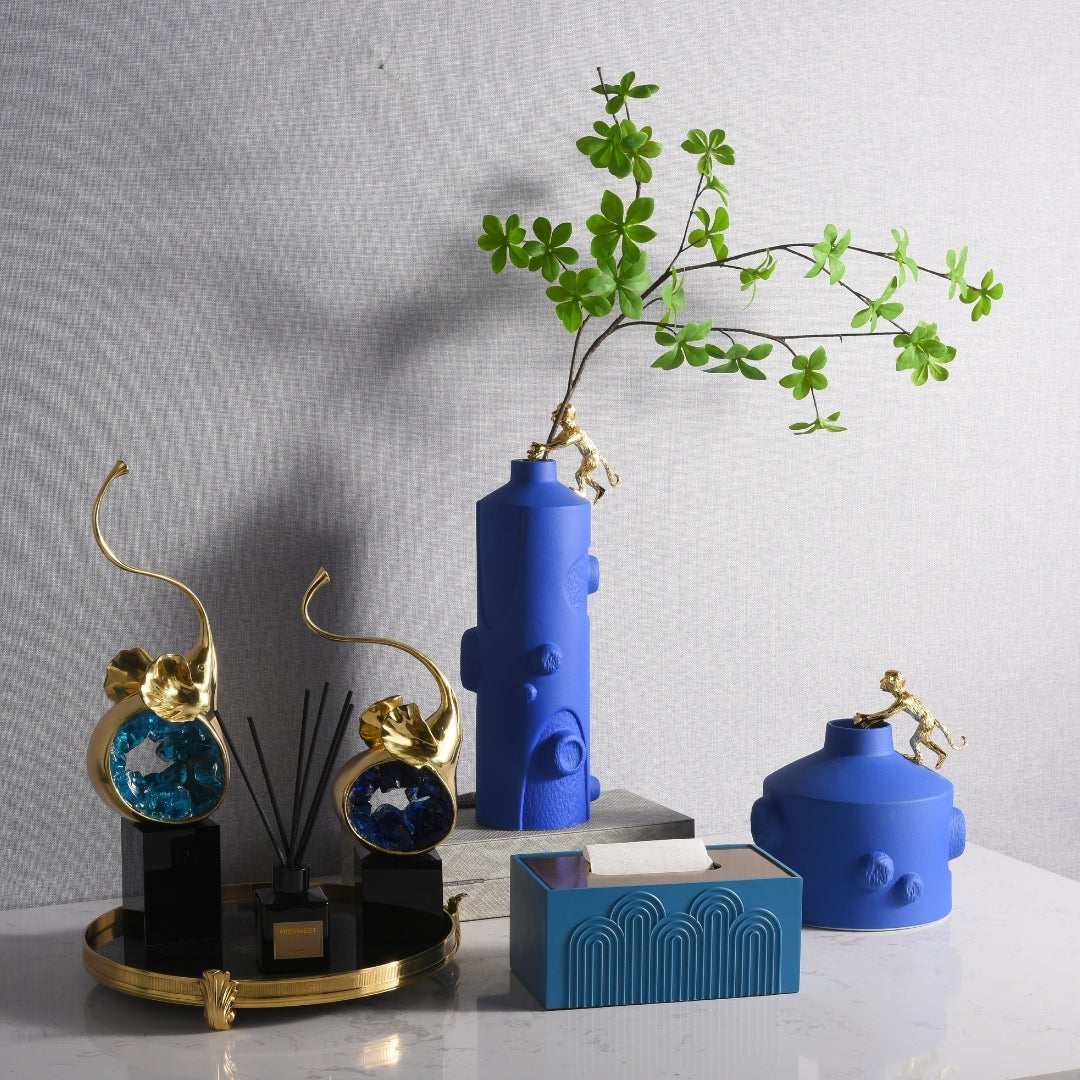 Contemporary Primate Flower Vase