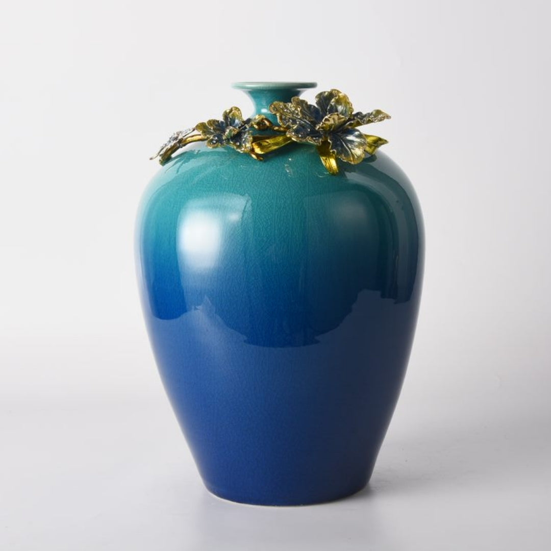 Celestial Bloom Flower Vase