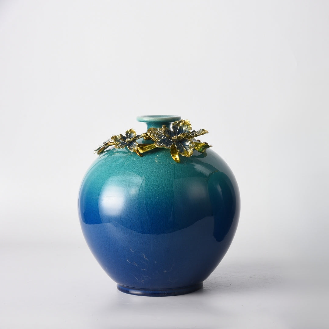 Celestial Bloom Flower Vase