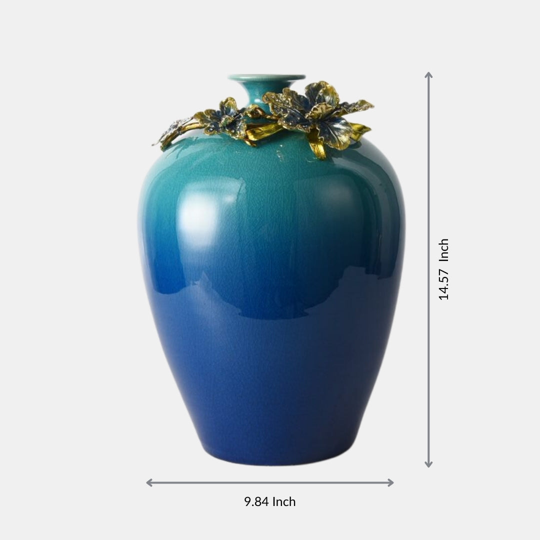 Celestial Bloom Flower Vase