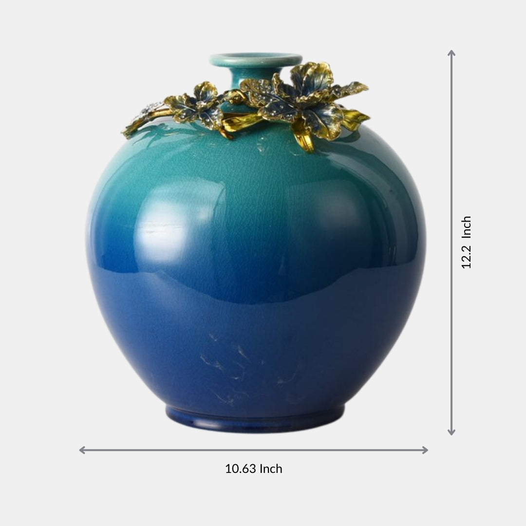 Celestial Bloom Flower Vase