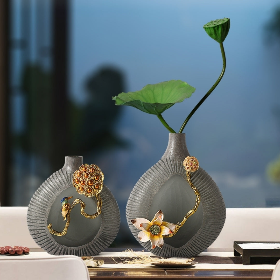 Crystal Garden Flower Vase