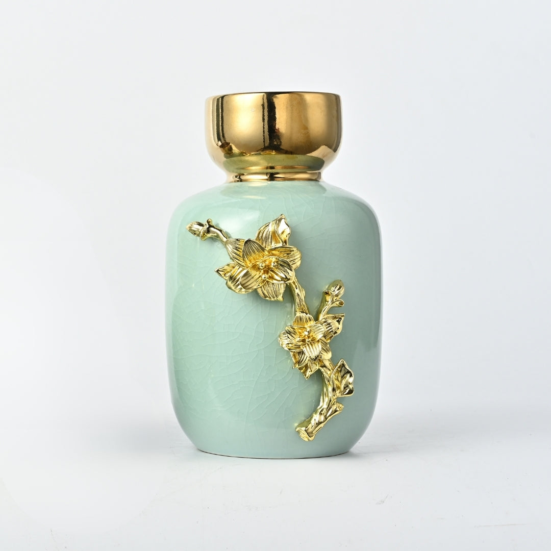 Floral Majesty Flower Vase