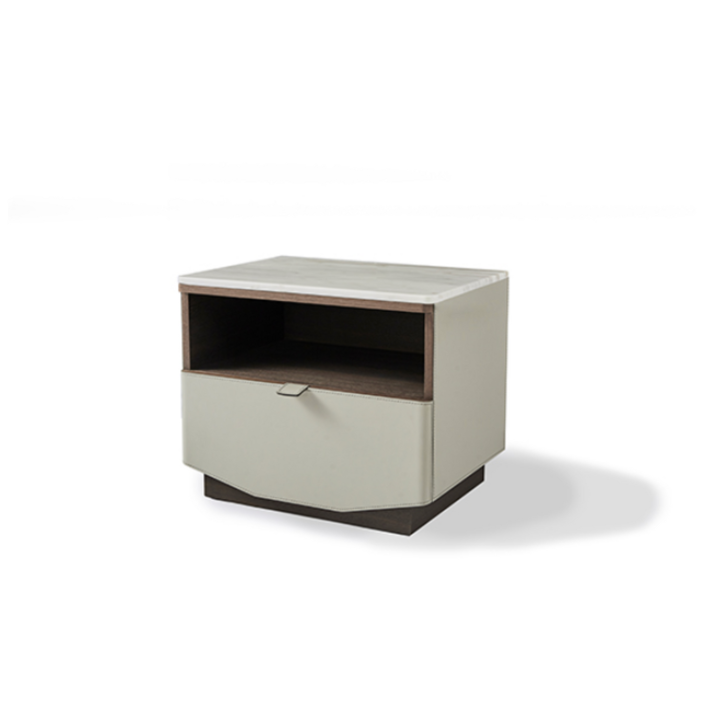 Oasis Bedside Table - Jazz White