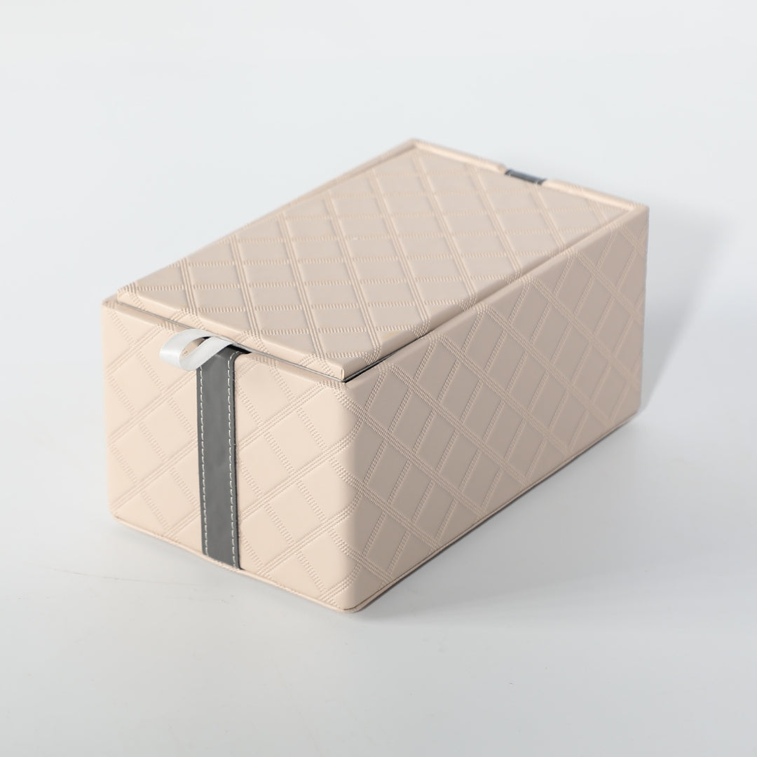 Lustrous Albaster Tissue Holder