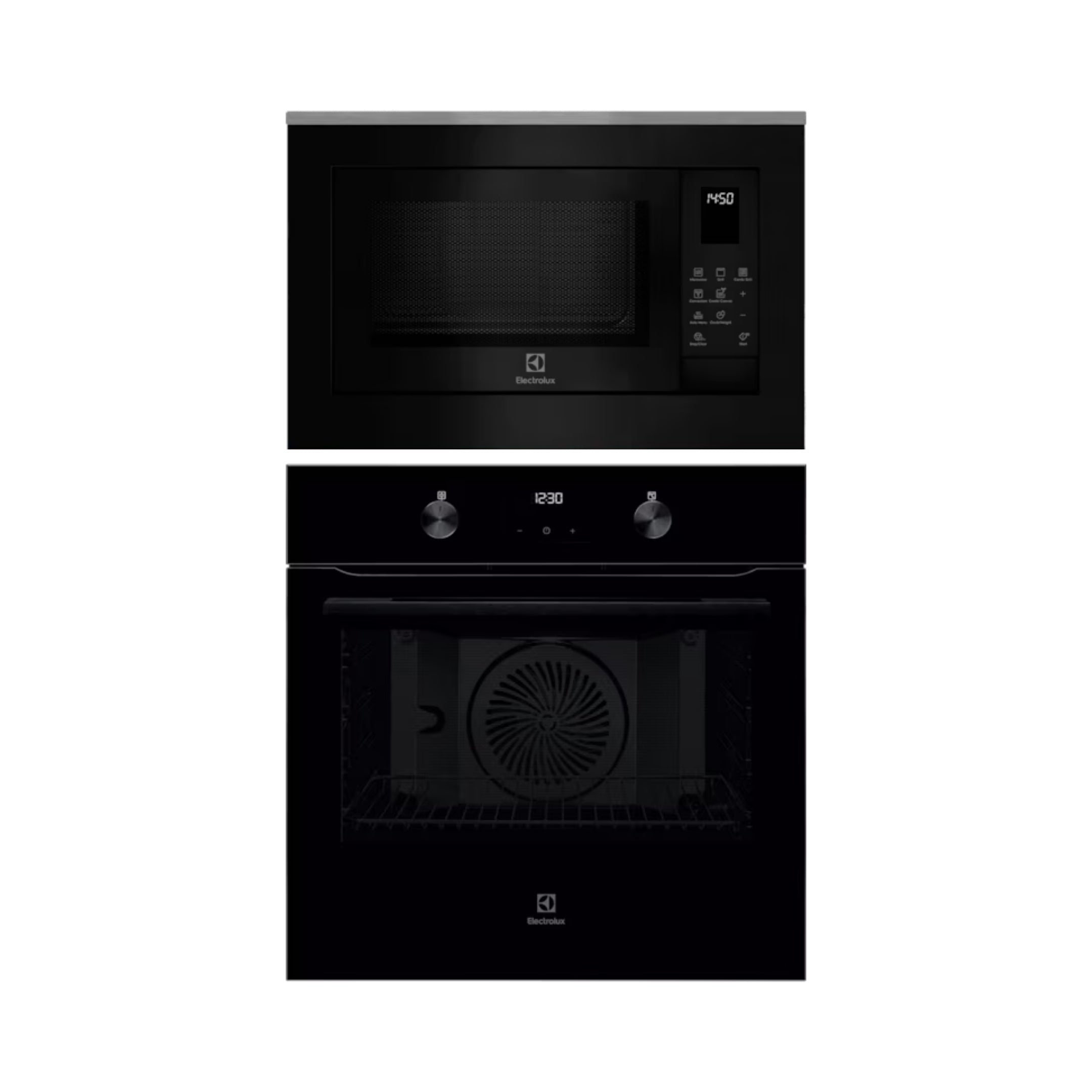 Electrolux Built In Oven With Air Fryer UltimateTaste 500 KOIGH00KA2 + Electrolux Built-In Convection Microwave UltimateTaste 700 EMSB25XC