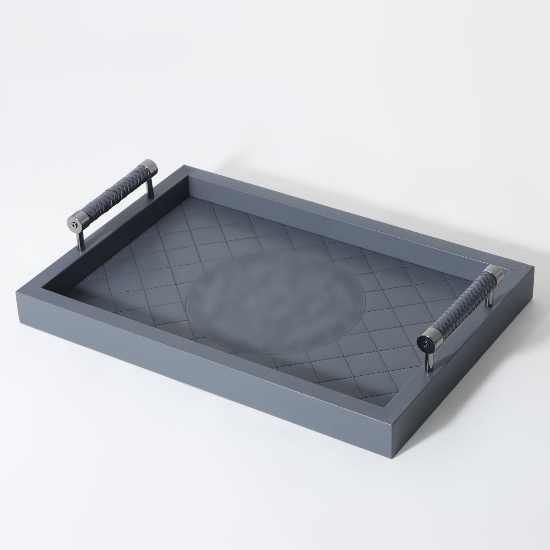 Elegance in Embossment Luxury Decorative Tray