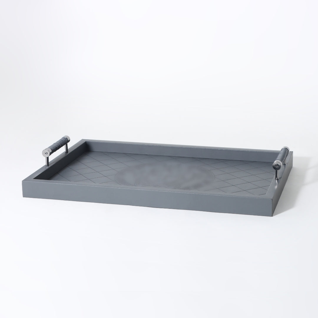 Elegance in Embossment Luxury Decorative Tray