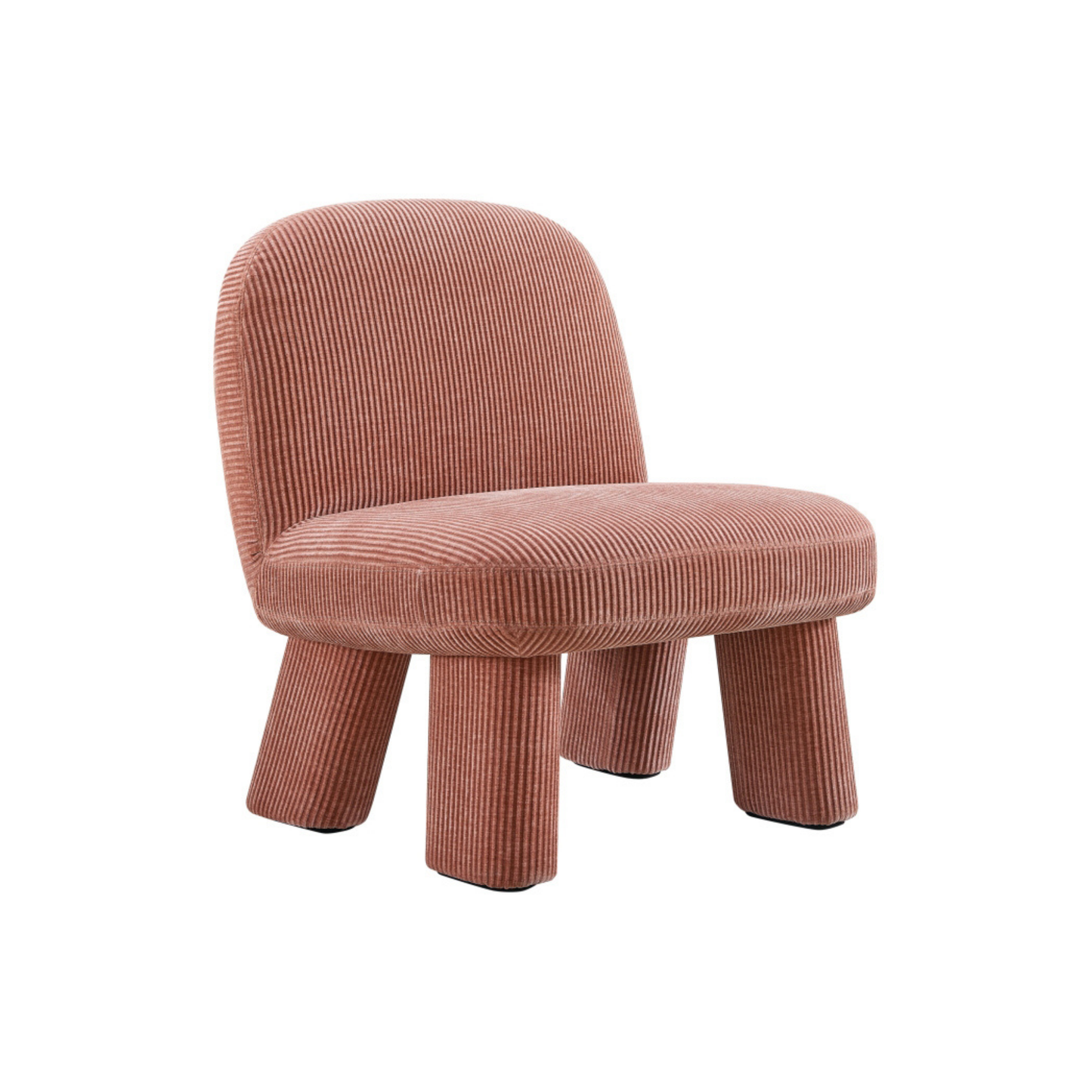 Jacob Armchair in Dark Pink