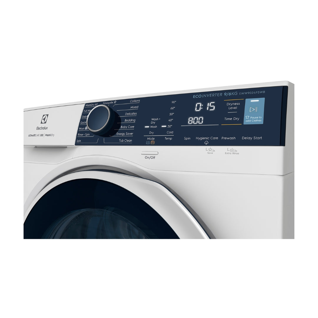 Electrolux Front 9 Kg/6 Kg Washer Dryer Combi UltimateCare 500 EWW9024P5WB