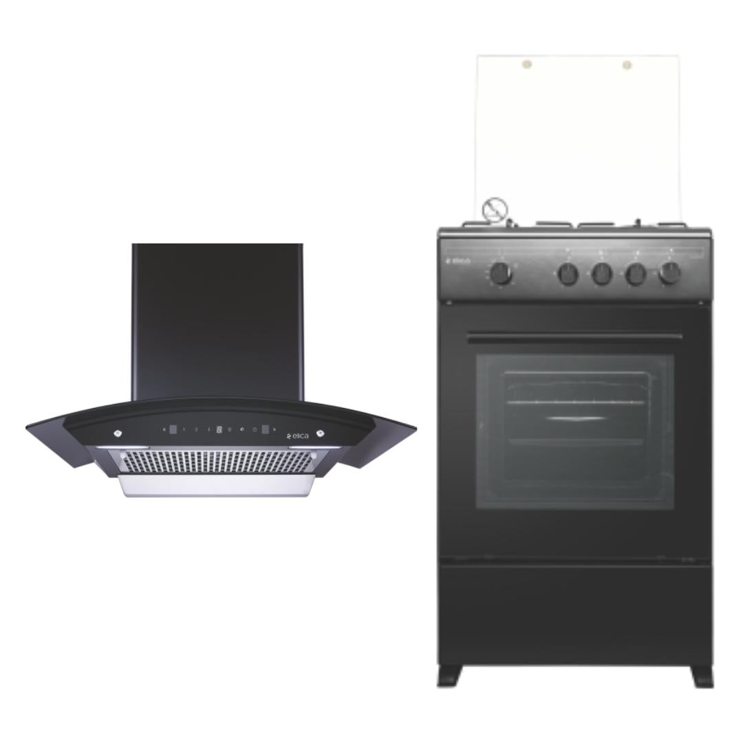Elica Chimney + Cooking Range Combo ELCCR-02