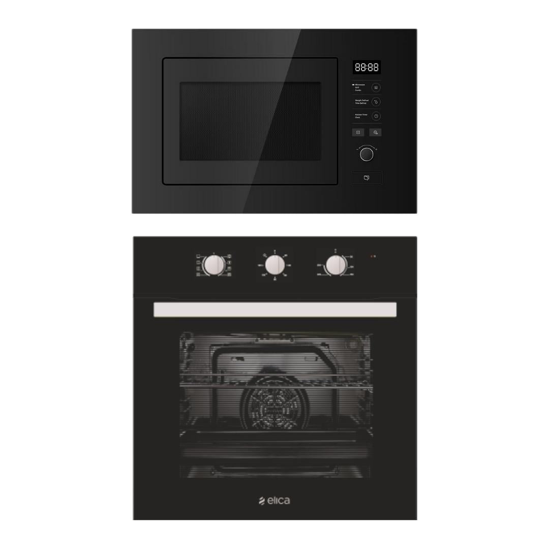 Elica Built In Oven EPBI 865 MMF + Elica Built-In Microwave EPBI MWO GL 220