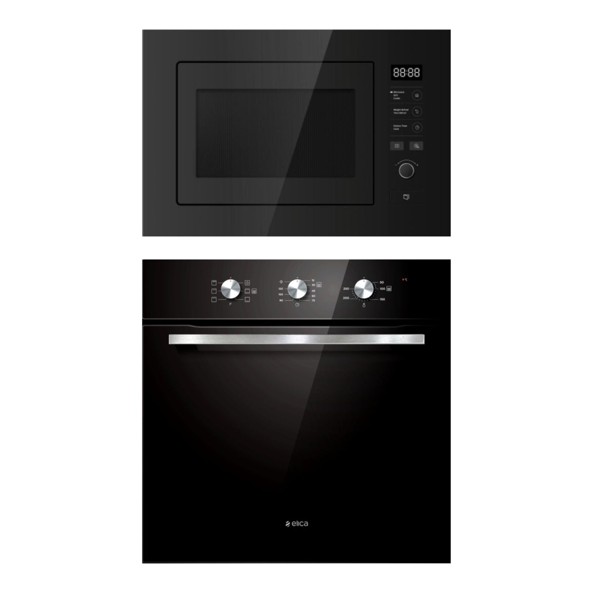 Elica Built In Oven EPBI 680 MMF + Elica Built-In Microwave EPBI MWO GL 220