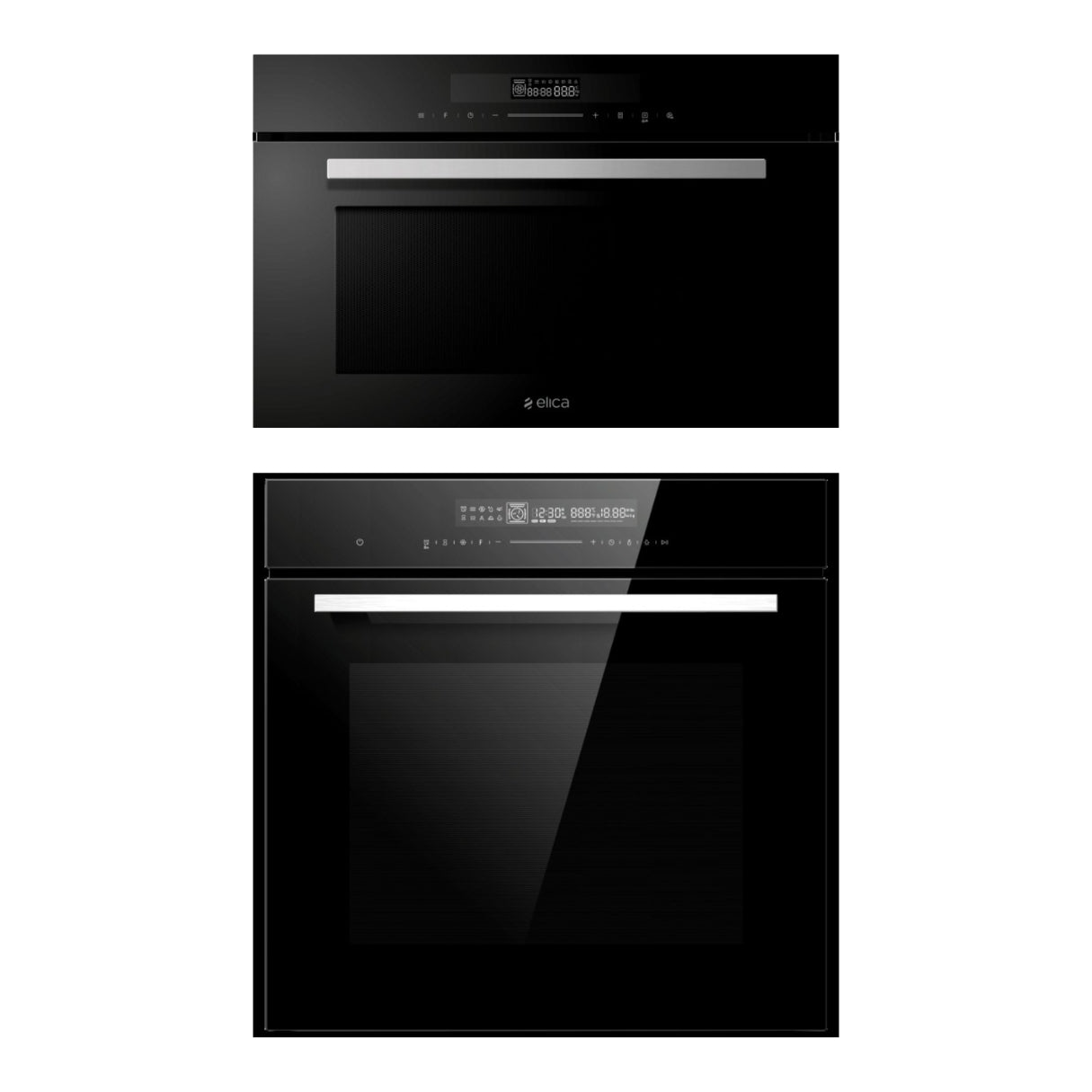 Elica Built In Oven EPBI 1167 MTC BK + Elica Built-In Microwave EPBI MWO 360 DD