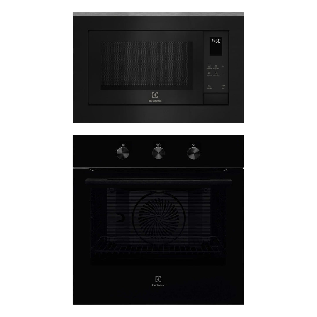 Electrolux Built In Oven UltimateTaste 300 KOHLH00KA + Electrolux Built-In Microwave UltimateTaste 500 EMSB25XG