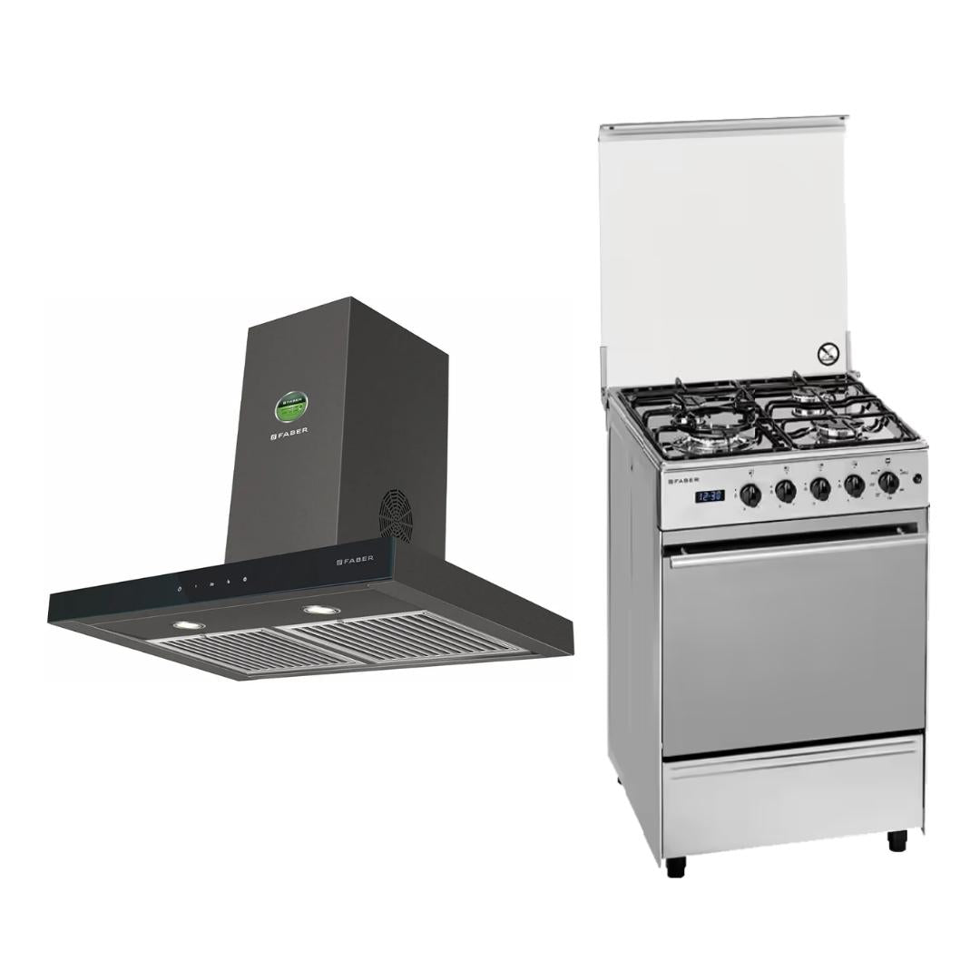 Faber Chimney + Cooking Range Combo FACCR-02