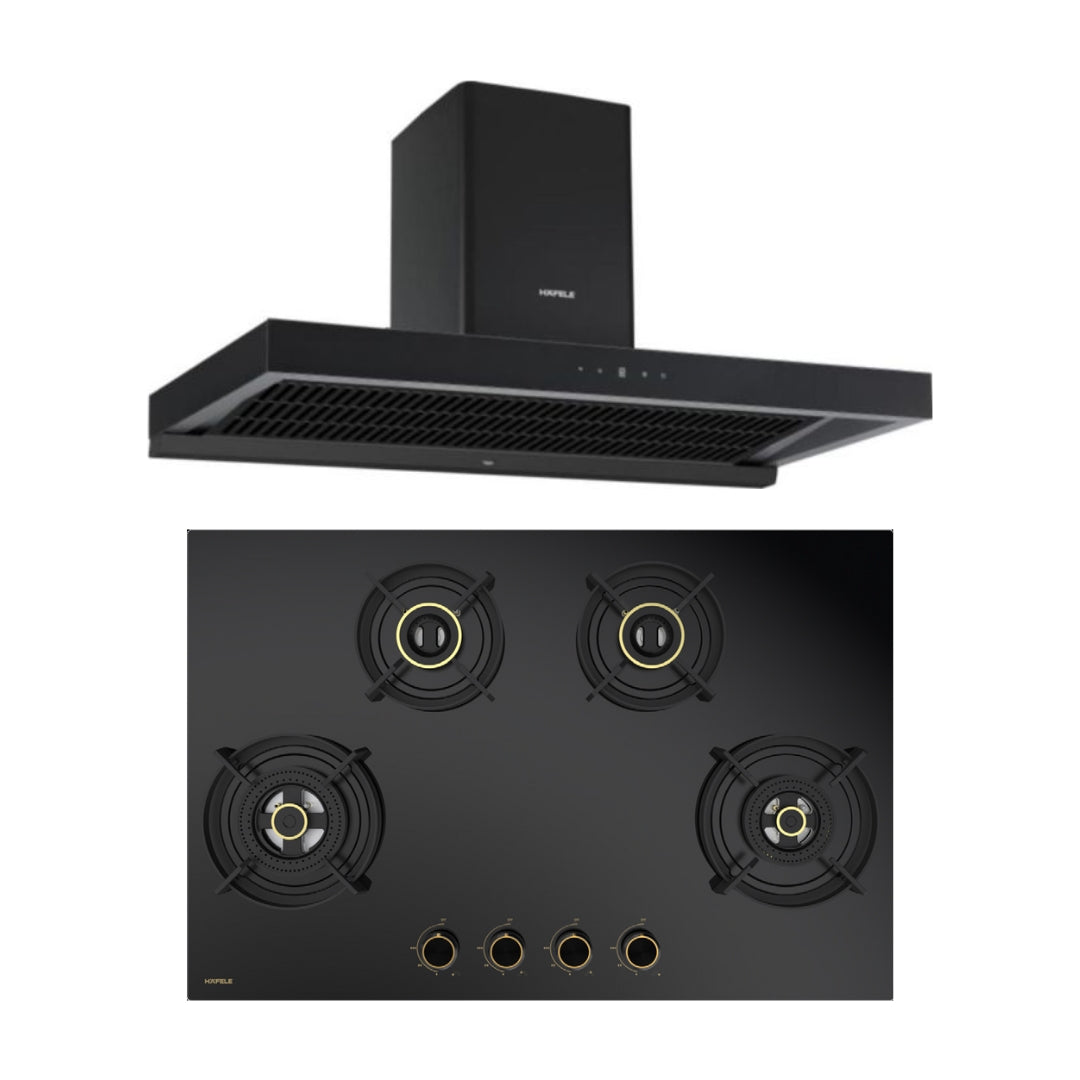 Hafele Chimney + Hob Combo HACH-86