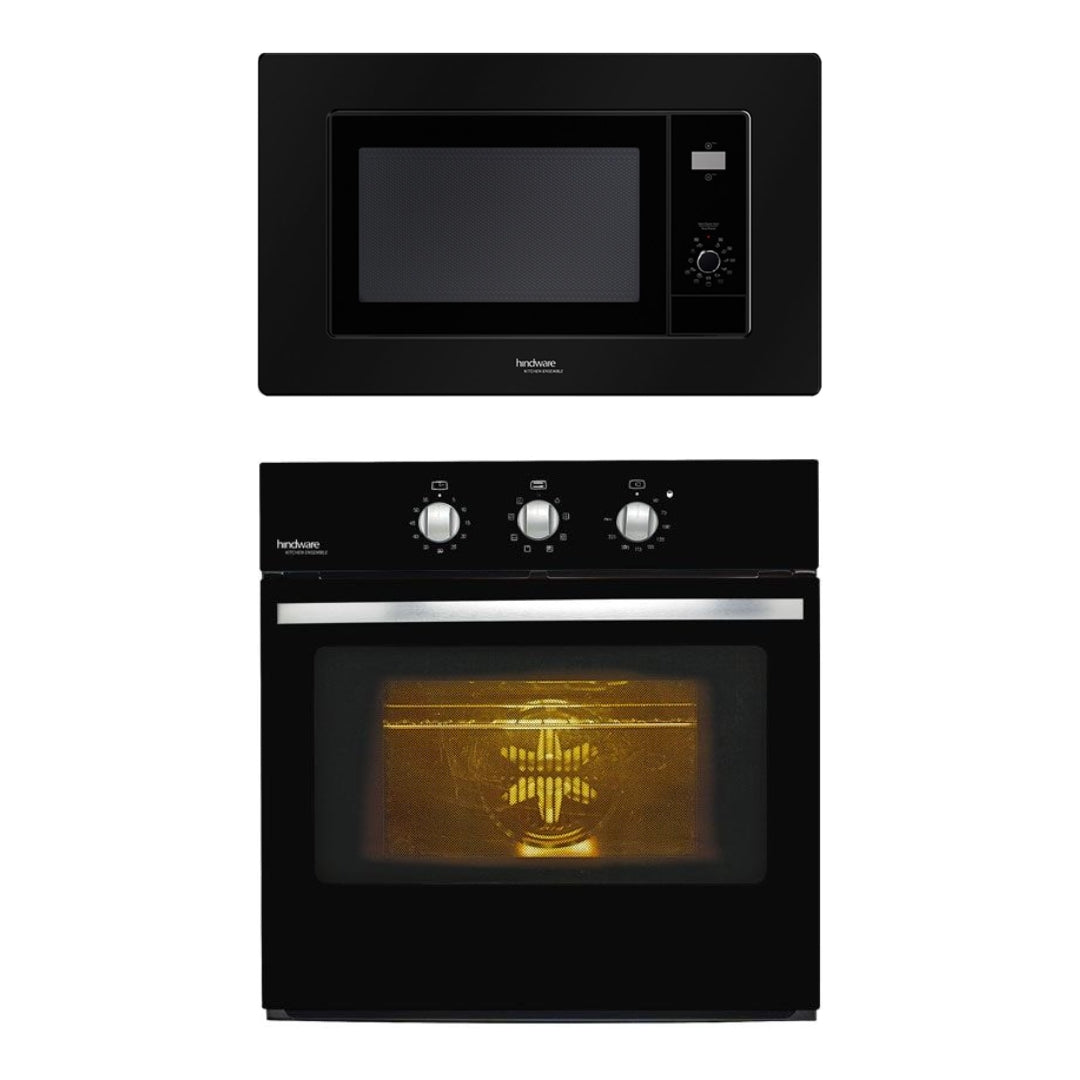 Hindware Built In Oven ROYAL CLASSIC + Hindware Built-In Microwave LORETO 25L