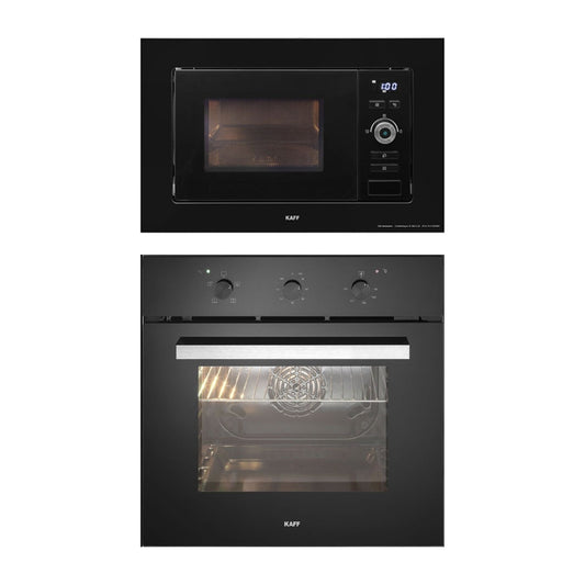 Kaff Built In Oven KOV 70 BA6 + Kaff Built-In Microwave KMW 5PJ BLK