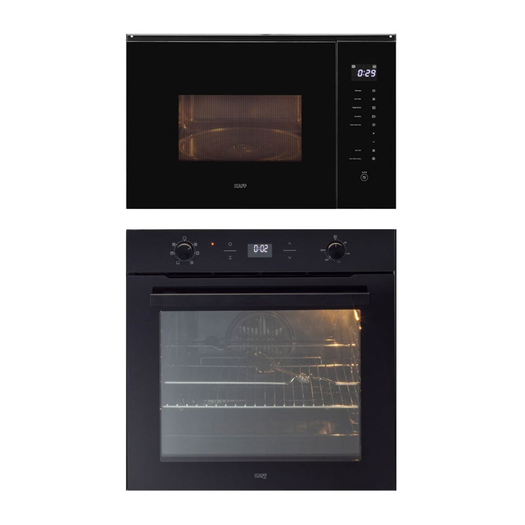 Kaff Built In Oven OV 81 GIKF + Kaff Built-In Microwave KMW HN 6 BLK