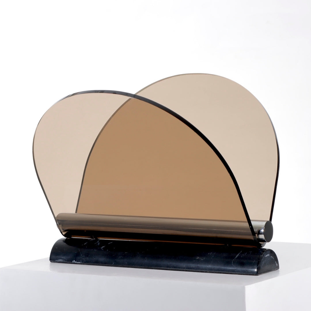 Nebula Noir Modern Bookends