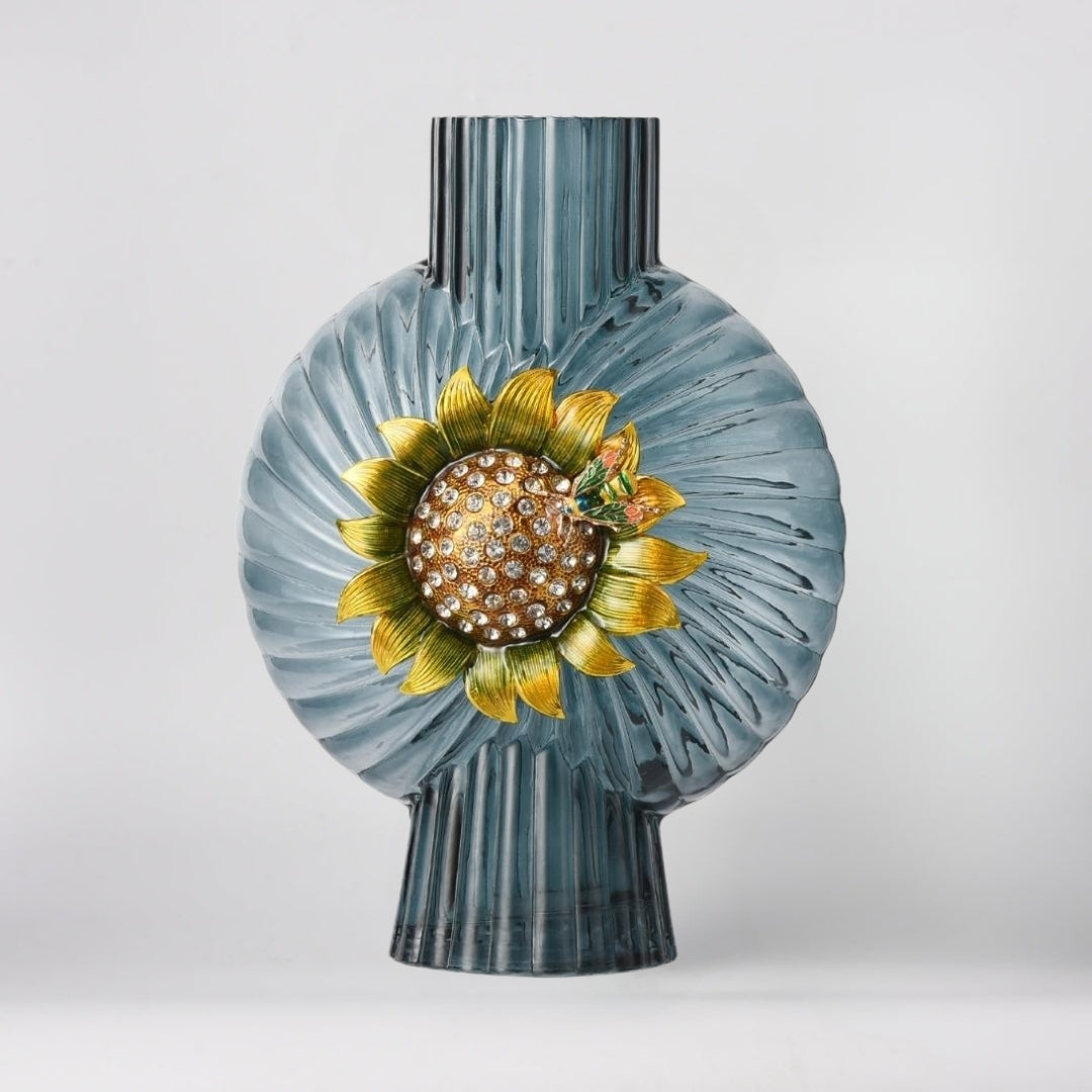 Opaline Petals Flower Vase