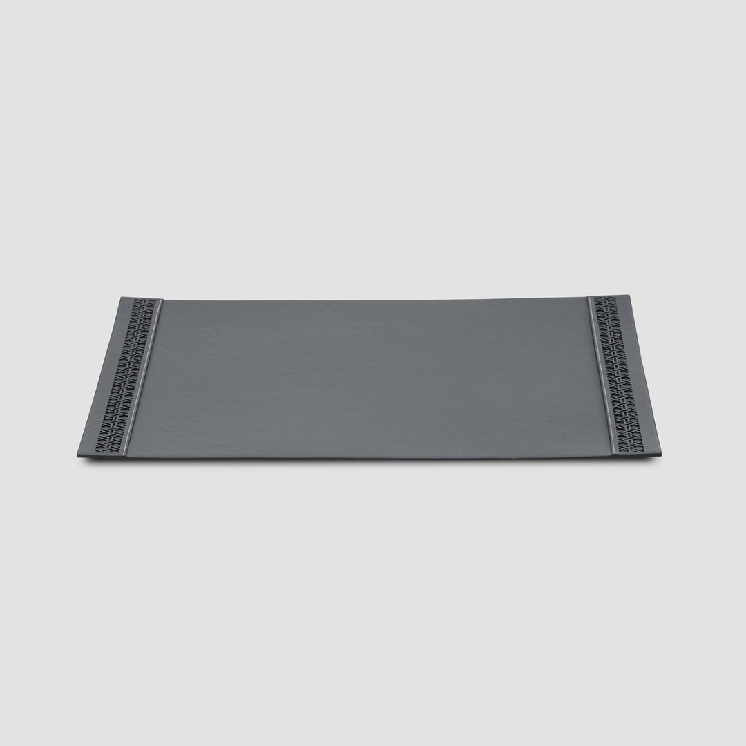 Plush Productivity Leather Desktop Mat