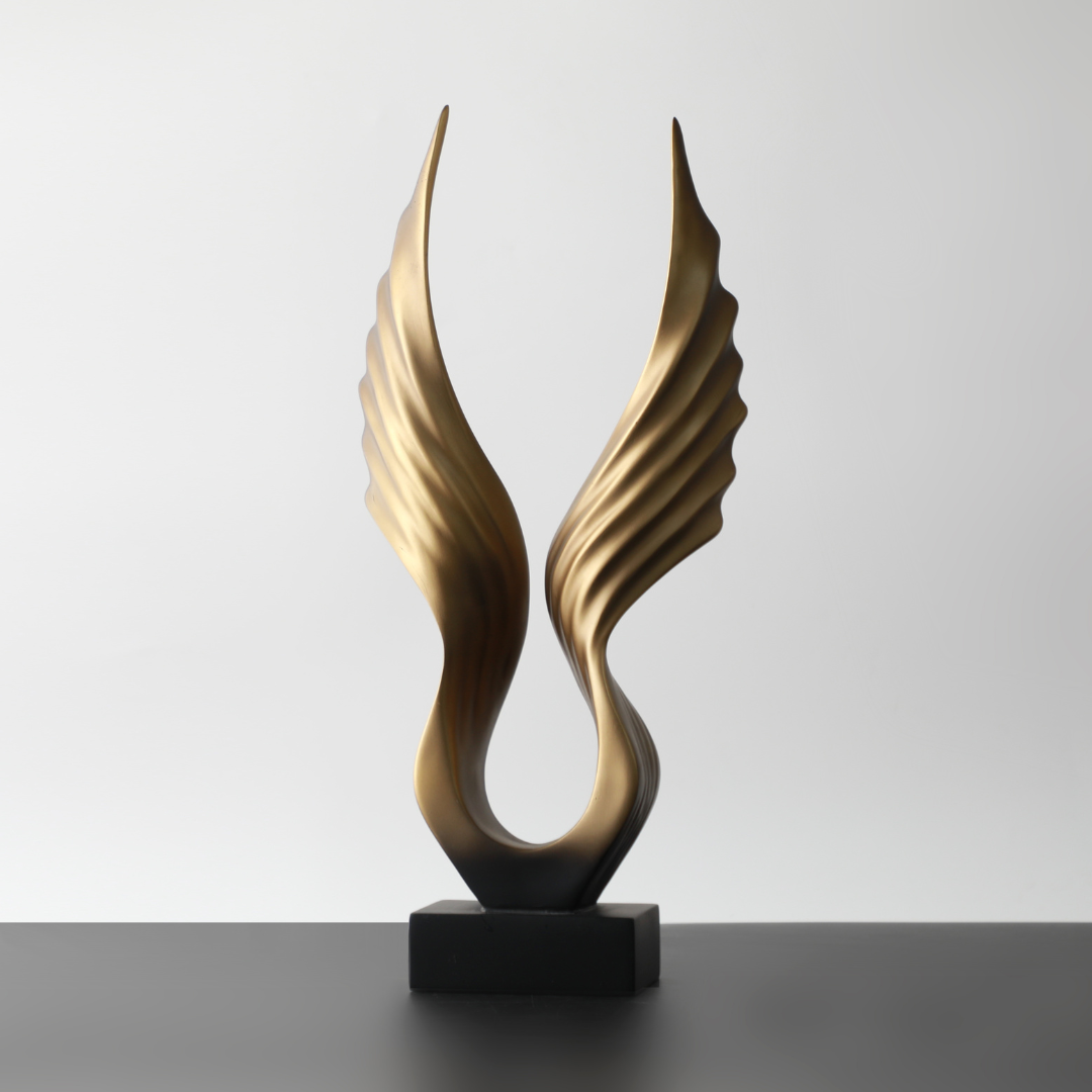 Artistry Wings Fling High Desktop Sculpture