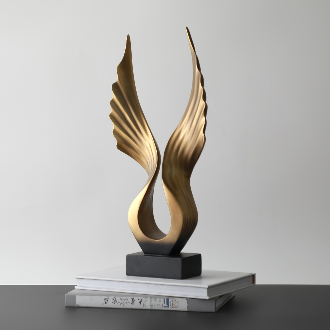 Artistry Wings Fling High Desktop Sculpture
