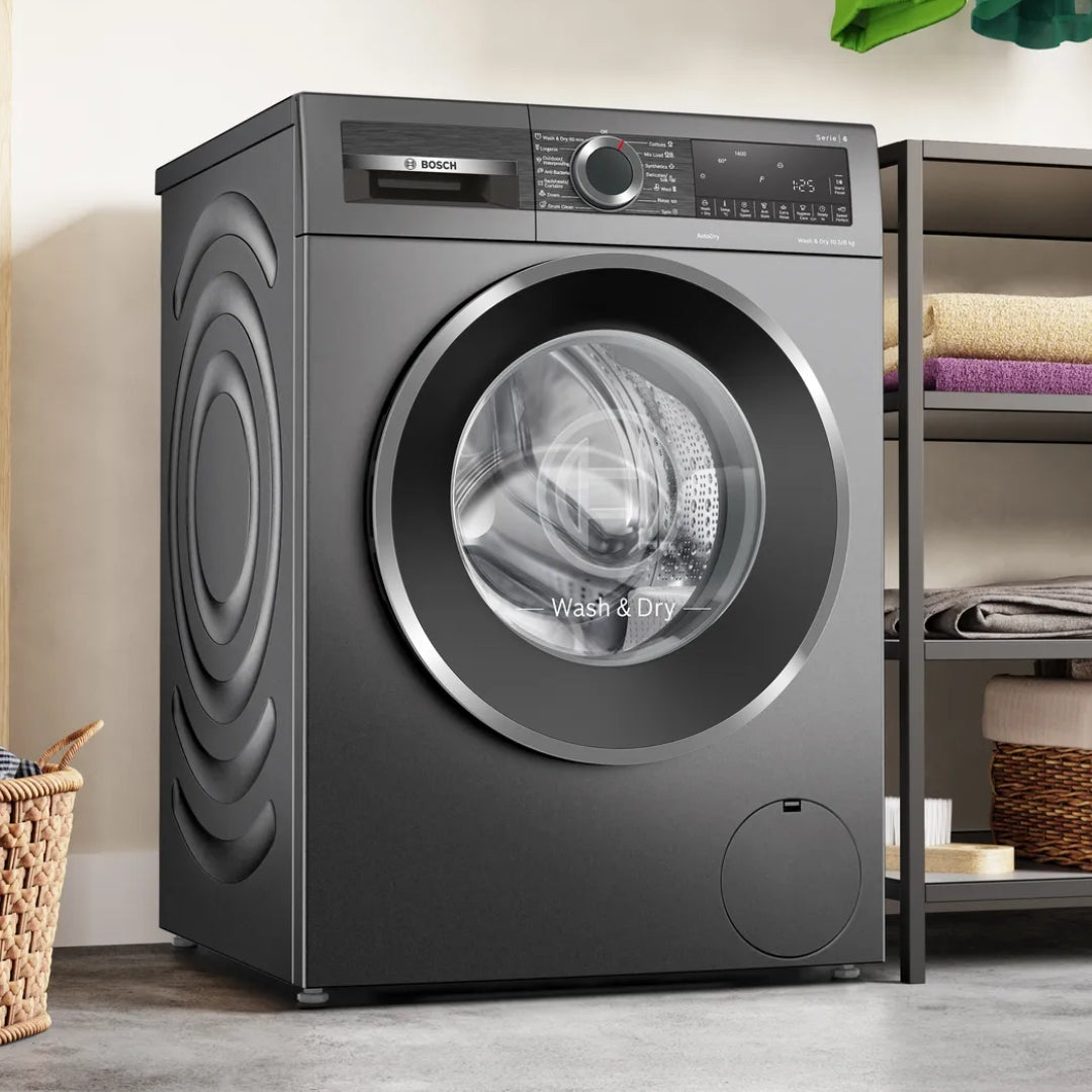 Bosch Front 10.5/6 kg Washer Dryer Combi Series 6 WNA2E4U1IN