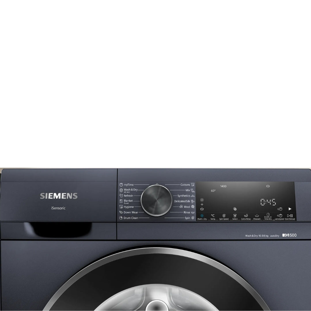 Siemens Front 10.5/6 kg Washer Dryer Combi iQ500 WNE4A2UPIN