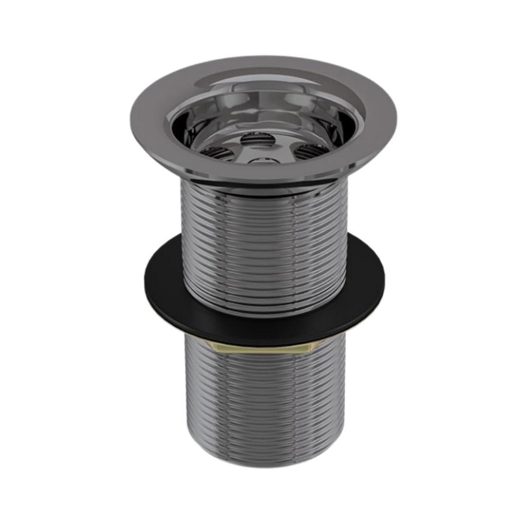 Jaquar 3 inches Regular Waste Coupling ALD 705 - Black Chrome