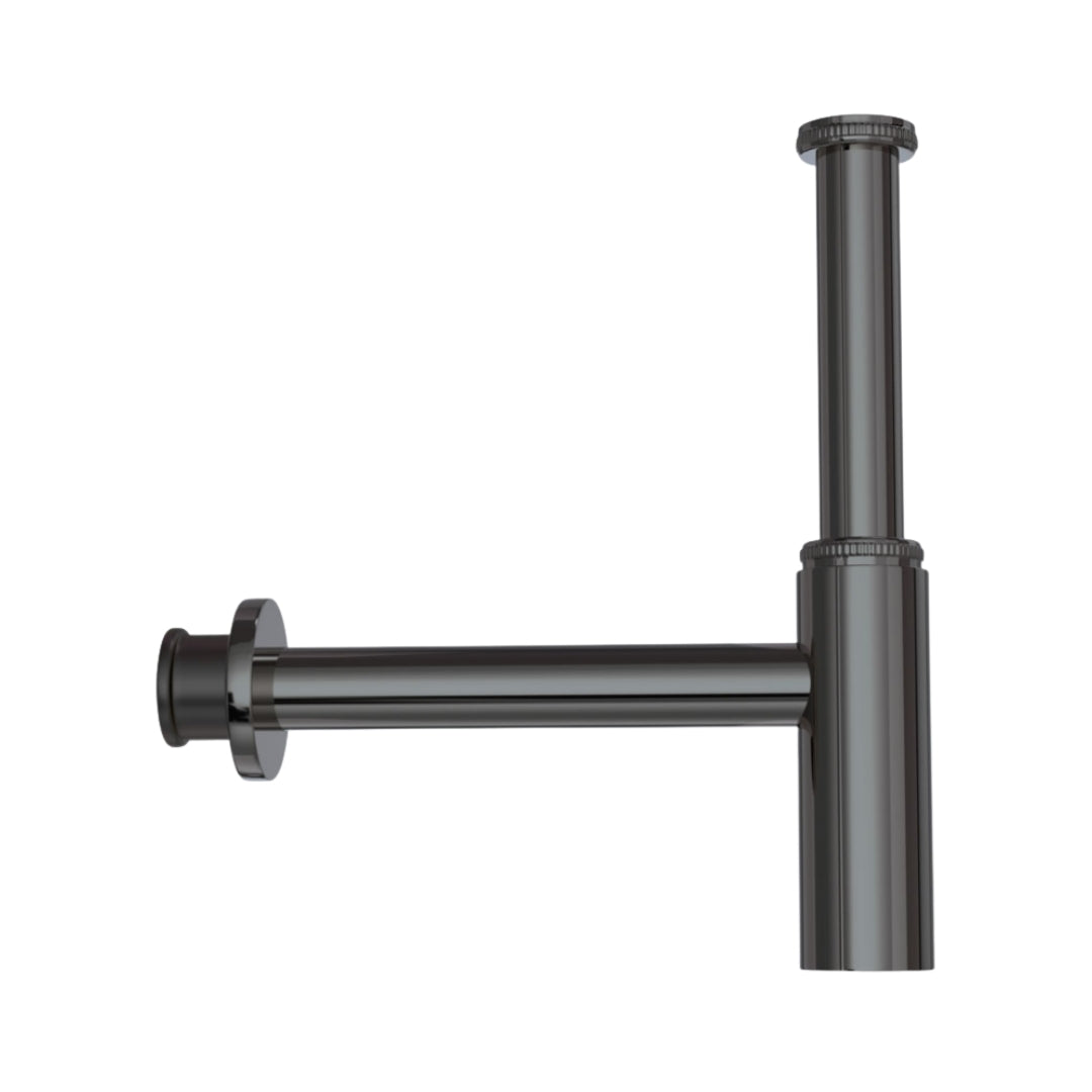 Jaquar 10 Inch Bottle Trap Allied ALD-BCH-769L250X190 - Black Chrome