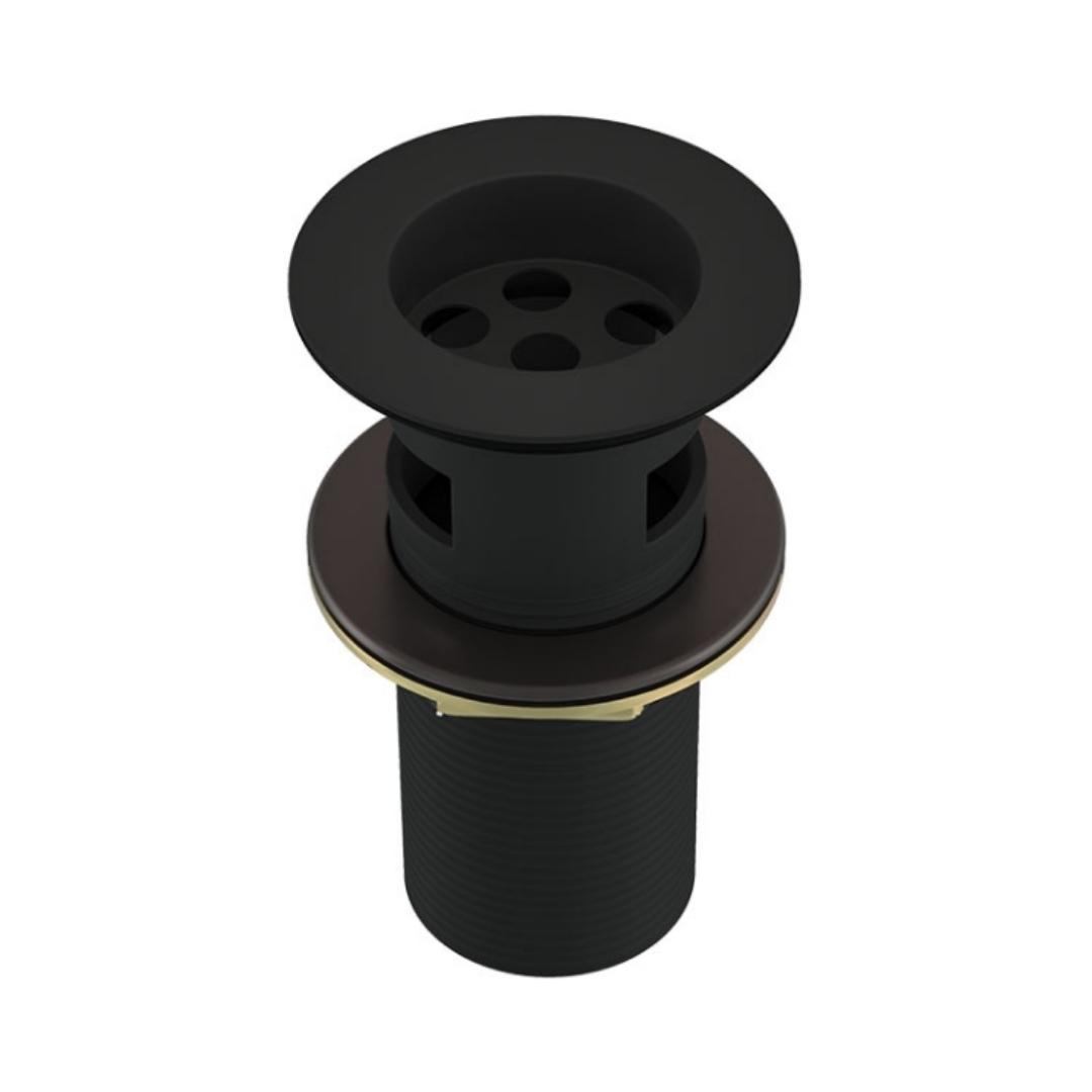 Jaquar 5 inches Regular Waste Coupling ALD 709L130 - Black Matt