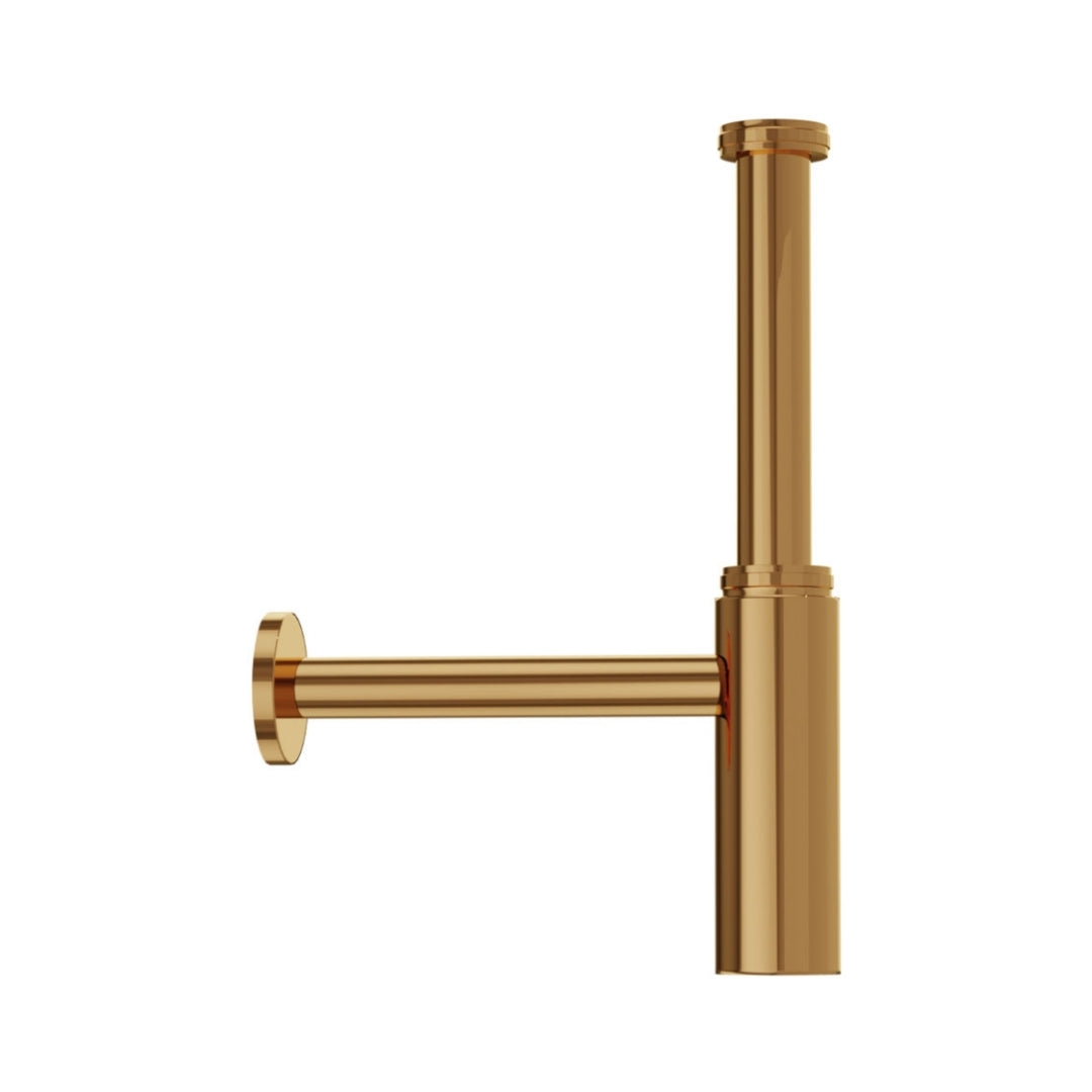 Jaquar 10 Inch Bottle Trap Allied ALD-GBP-769L250X190 - Gold Bright PVD